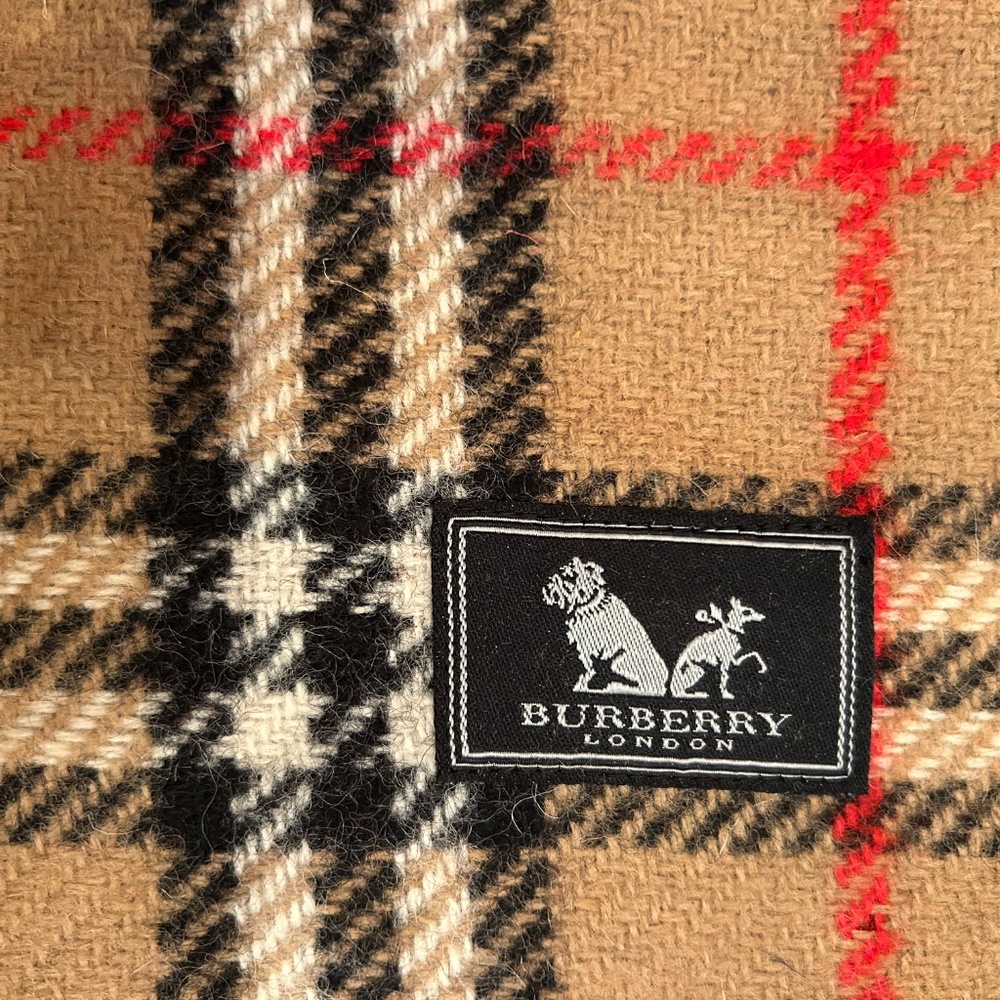 Burberrys vintage wool thick dog coat 22x55 cm - Picture 10 of 12